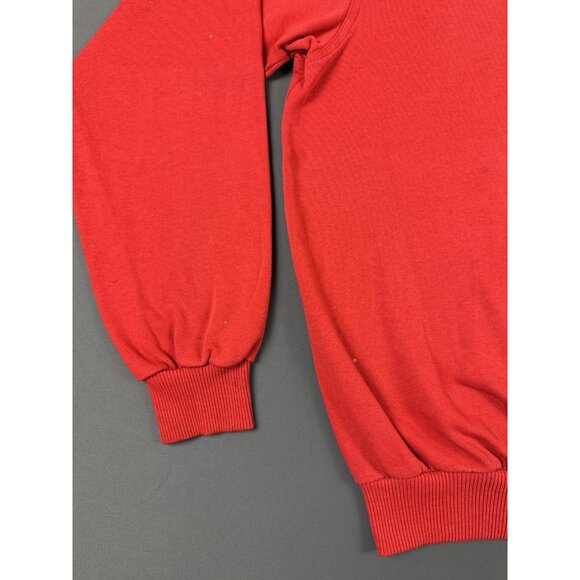 Rare Vintage 80s Patagonia Snap Button Blank Red Sweater Long Sleeve Outdoor - Picture 5 of 13